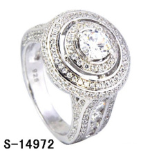 Fashion Jewelry 925 Sterling Silver Diamond Ring